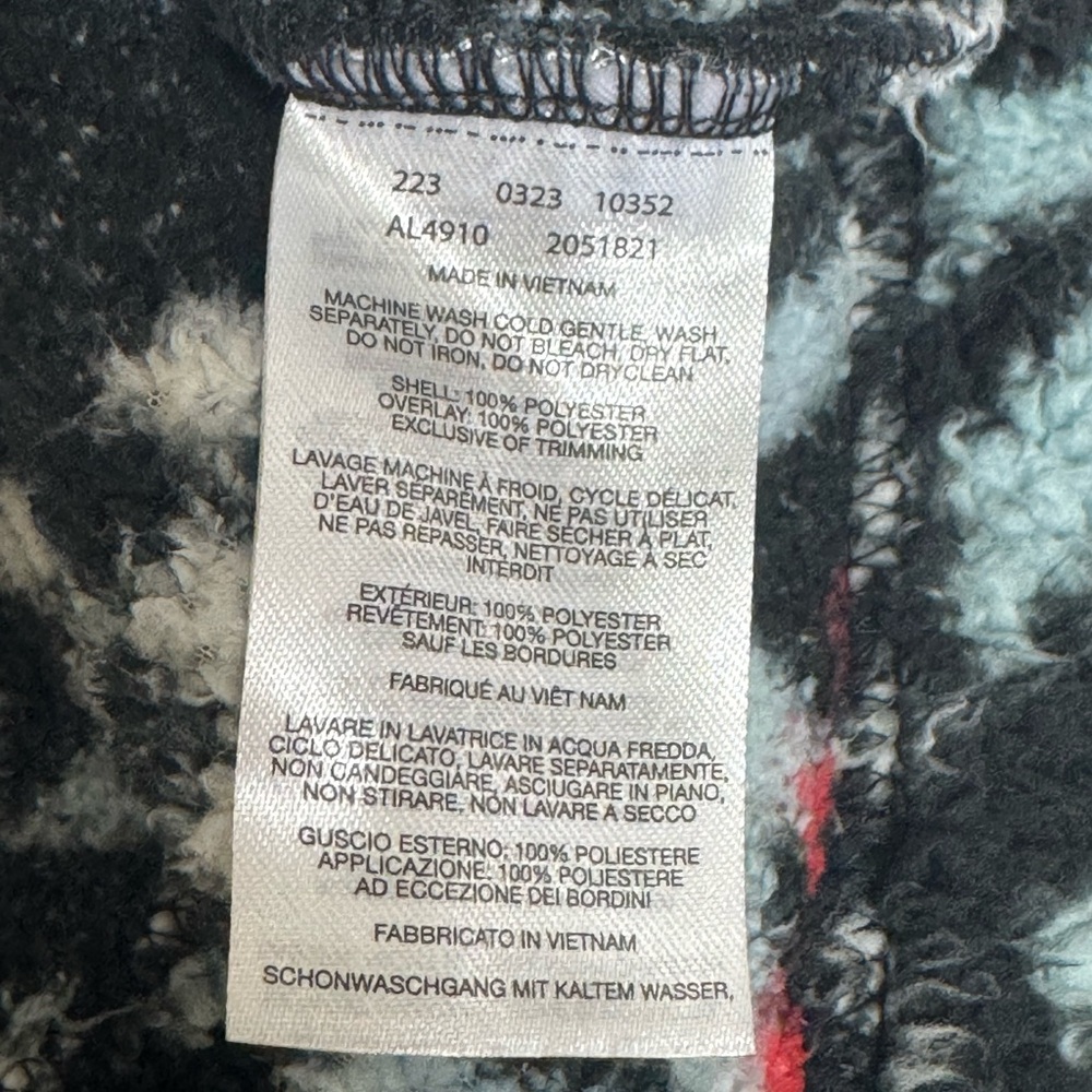 Columbia Fleece Pullover Aztec Pattern Sherpa Jac… - image 3